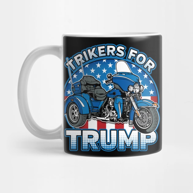 Trike Bikers For Trump by RadStar